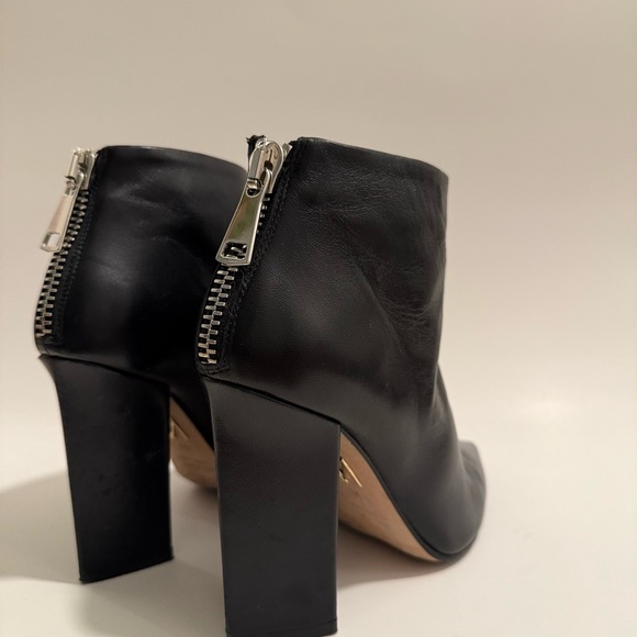 Tamara Mellon Moto Black Ankle Booties - Picture 7 of 7